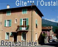 Gîte l'OUSTAL - Roquebillière - vallée de la Vésubie - 06 Alpes Maritimes