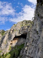 Via Ferrata - Iron Way - La Colmiane Valdeblore - 06 Alpes Maritimes